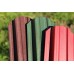 Евроштакетник Норма Цвет Зеленый мох (6005) 118 мм