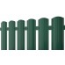 Евроштакетник Престиж  Цвет Зеленый мох (6005), 130 мм